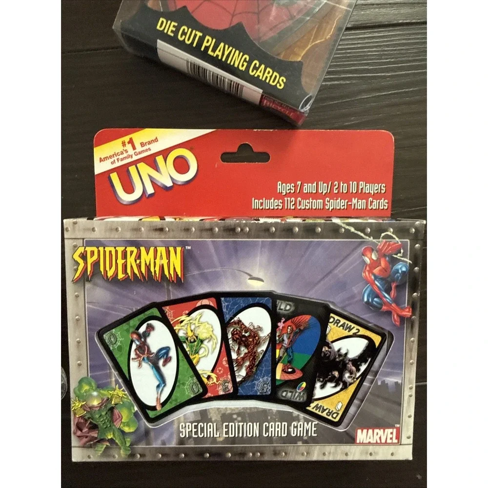 Vintage Spiderman Lot Cards Marbles Pen Bounce Ball Deadstock - Spiderman movie